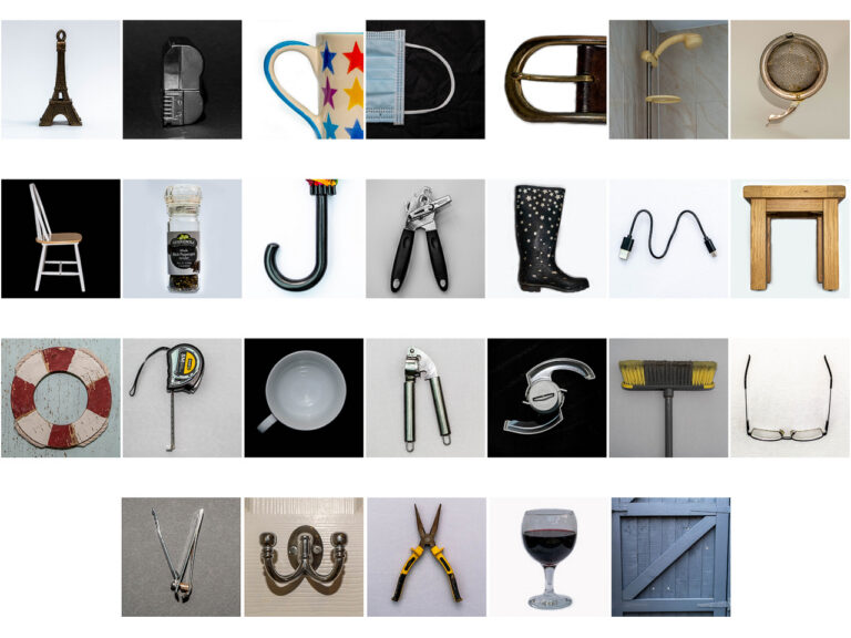 Highly Commended - Found Alphabet by Vivienne Noonan