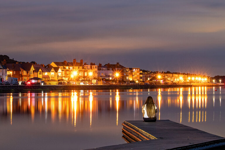 2nd Place - West Kirby Marina at night by Phil Jones (Z)