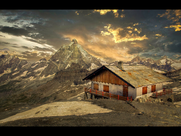 Commended - Monte Cervino mountain Hut by Alun Lambert BPE1