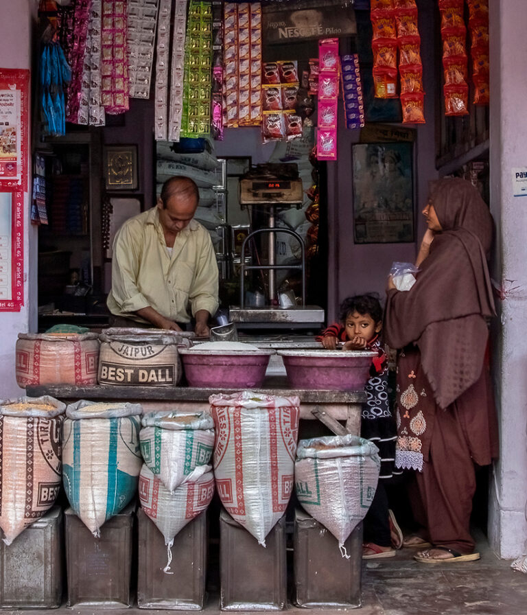 Highly Commended - Local Shop, Jaipur by Trevor Buckle