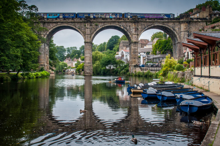Highly Commended - Reflections in the River Nidd by Dave Kelly