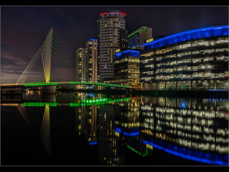 Highly Commended - Media City Foot Bridge by Vivienne Noonan