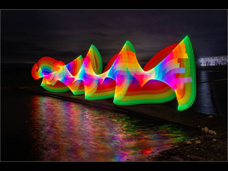 Highly Commended - Pixelstick Magic by Vivienne Noonan