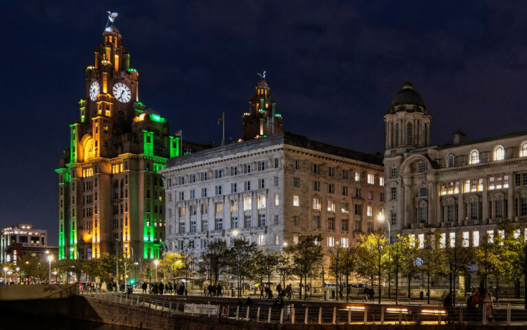 Highly Commended - Liverpool by Night by Trevor Buckle