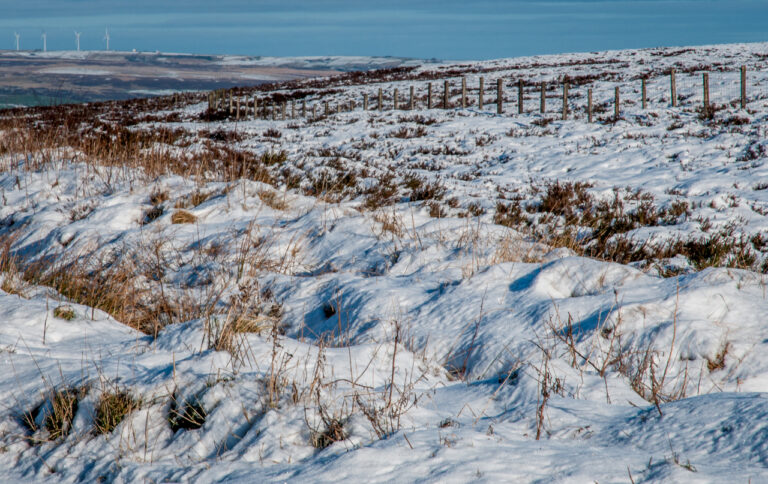 Commended - Snow on the moors by David Kelly