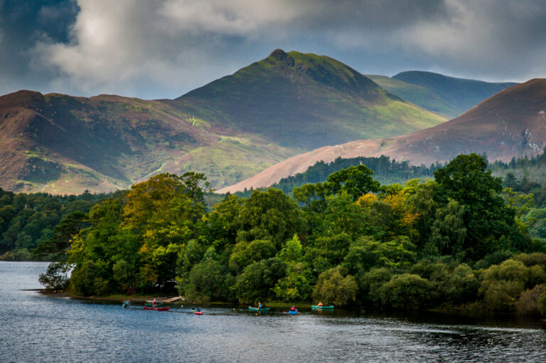 Highly Commended - Fells over Keswick Water by David Kelly
