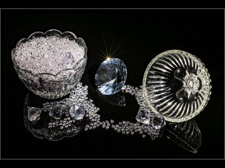 2nd Place - Blue Diamond Starburst by Paul Wallington