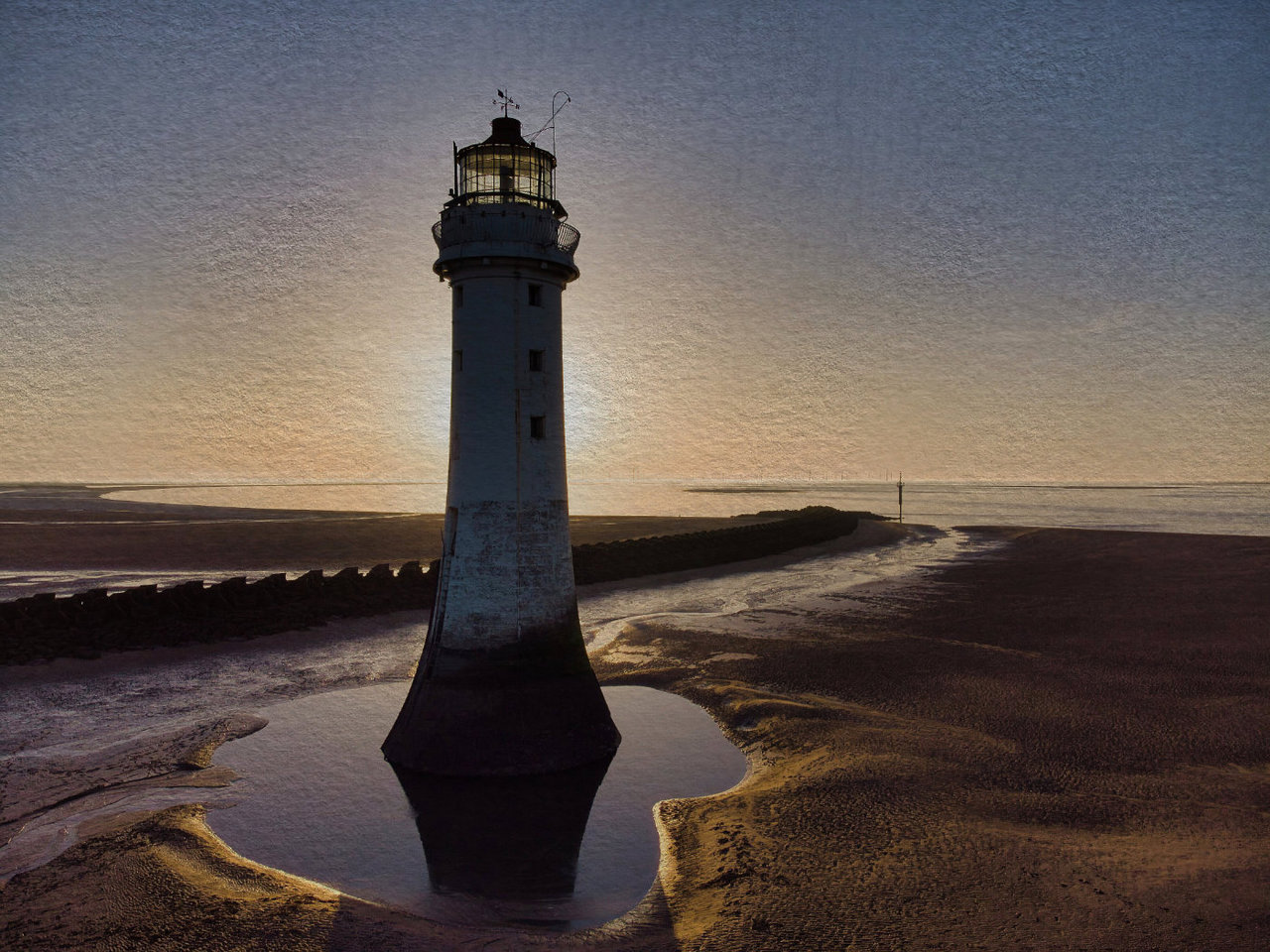 Commended - Lighthouse standing tall in New Brighton by Simon Frederick
