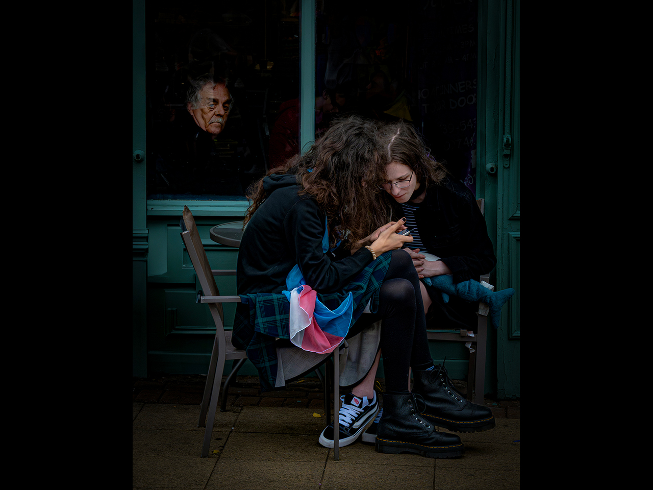 3rd Place - Watching from the window by Karen Lambert