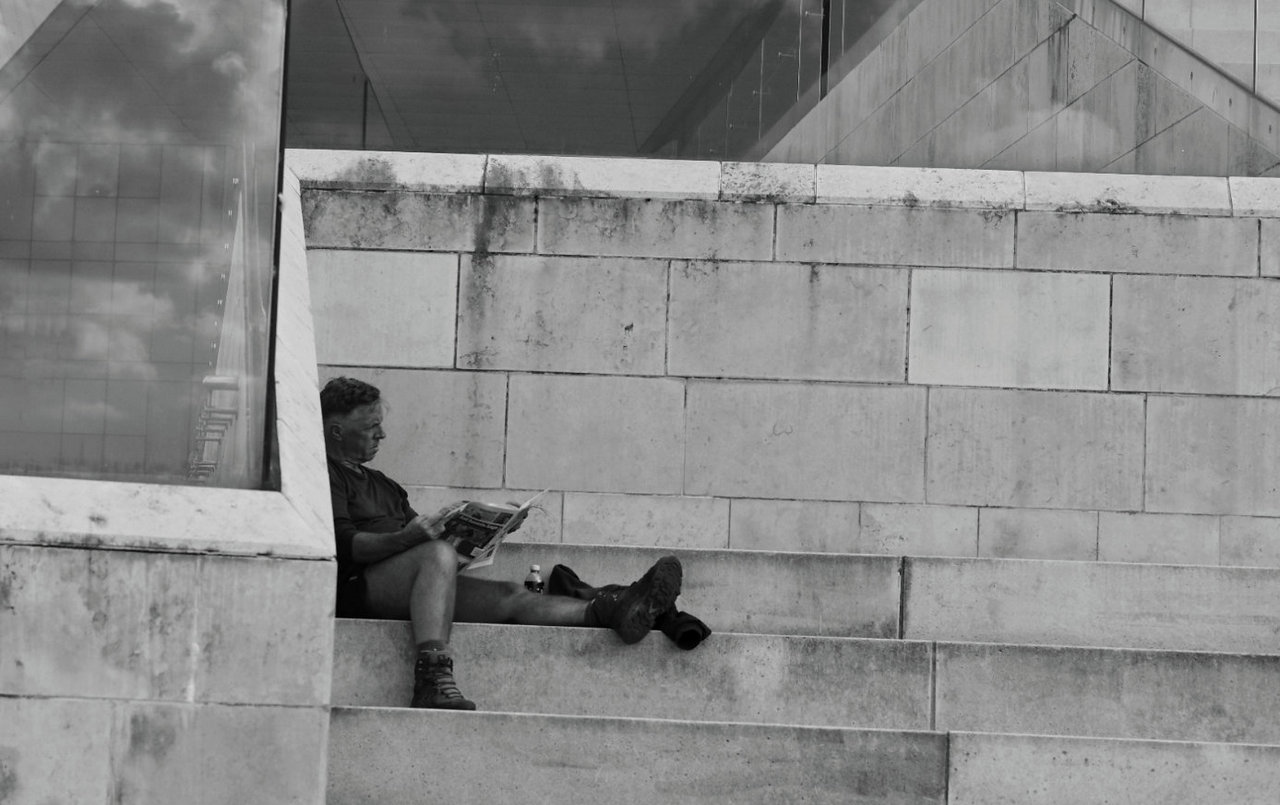 Highly Commended - Resting Upon Geometry by Simon Frederick