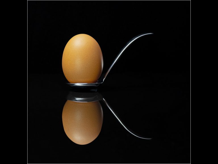 1st Place - Egg and spoon by Cheryl Meir
