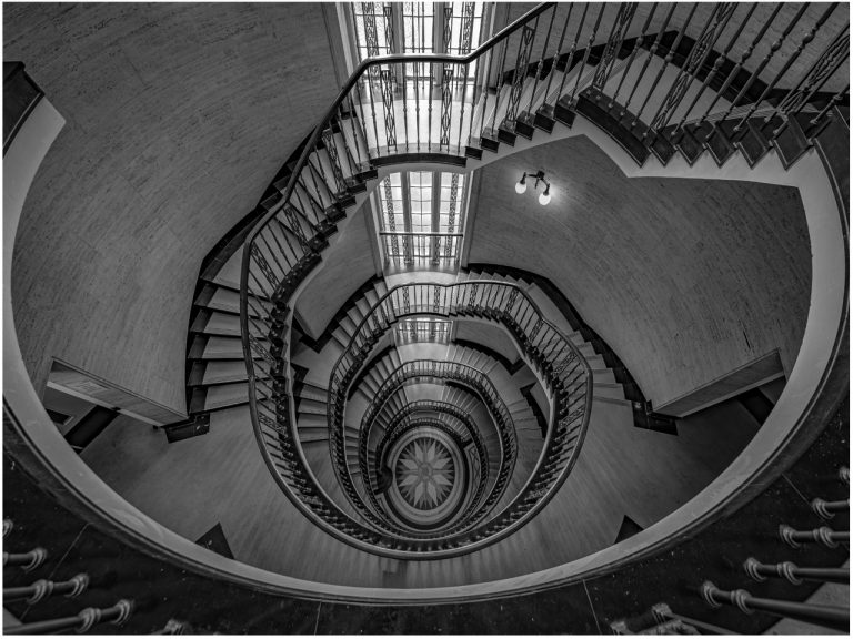 2nd Place - The Long Way Down by Beverley Rawlinson