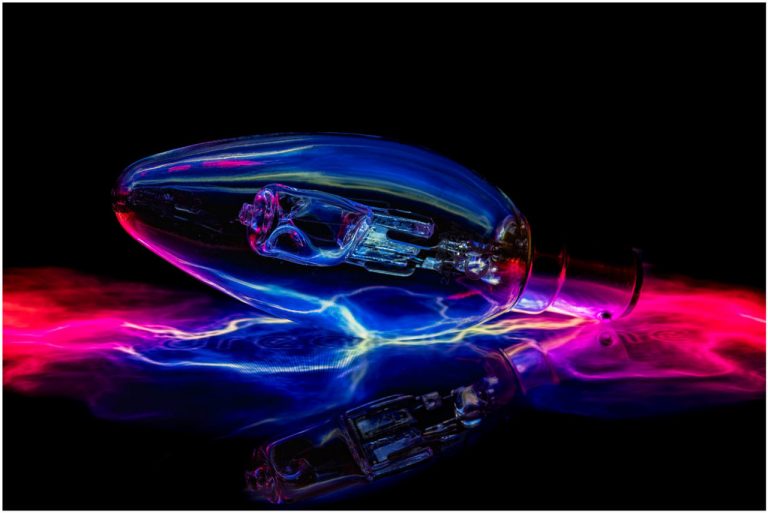 Highly Commended - Abstract Electricity by Beverley Rawlinson